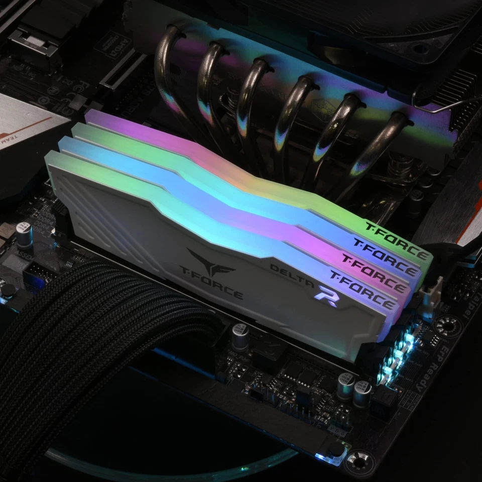 TEAMGROUP T-Force Delta RGB DDR4 16GB (2x8GB) 3200MHz (PC4-25600) CL16 Deskto... - Image 2 of 4