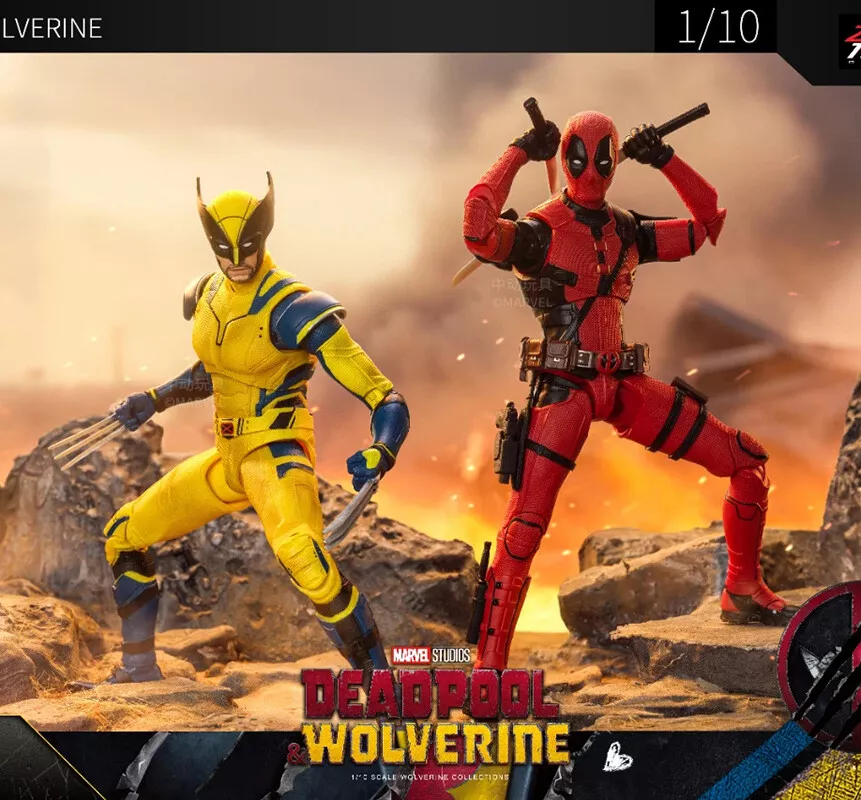 IN STOCK ZD Toy Deadpool & Wolverine Action Figure Toy Model