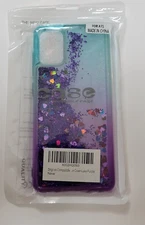 NEW SAMSUNG A71 CASE ZINGCON COMPATIBLE COVER-LAKE/PURPLE JELL CELL PHONE  