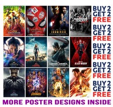 MARVEL POSTERS SPIDER-MAN POSTER ART PRINTS A4 A3 SIZE BUY 2 GET ANY 2 FREE