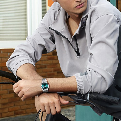 Herren Business Leuchtende Wasserdicht Datum Quarz Armbanduhr Edelstahlband - Bild 19 von 43