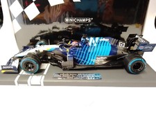 Minichamps Williams FW43B #63 George Russell 2nd Belgian 2021 1/18
