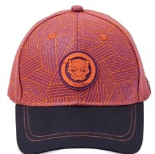 Disney Marvel Kids Wakanda Forever Black Panther Logo Baseball Cap Hat Brand New