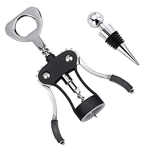 Foho Cavatappi con Tappo del Vino Apribottiglie Vino Professionale (J6X)