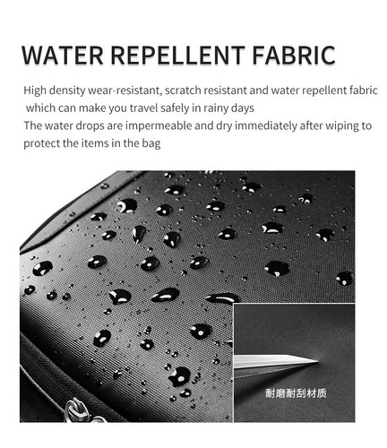 Bolsa para cámara DSLR SLR Mochila Impermeable Equipaje de viaje Mochila - Imagen 21 de 23