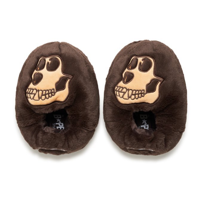 A BATHNIG APE Men's Goods BAPE x BAYC FURRY SLIDES 1K73191914 | eBay