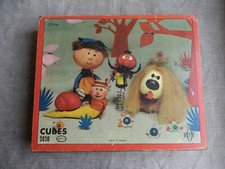 BOÎTE ANCIENNE LE MANÈGE ENCHANTÉ - POLLUX - ORTF - EN BOIS - ANNÉES 60 -  VIDE