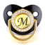 thumbnail 18 - Dummy Pacifier Name Initial Letters Newborn Baby Kids Silicone Orthodontic Gift
