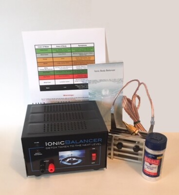 NEW! Max Detox Ionic Bath Foot Machine w/1 