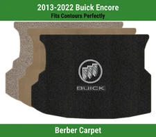 Lloyd Berber Cargo Mat for '13-22 Encore w/Stacked Shield w/Silver on Graphite B