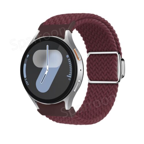 Cinturino nylon magnetico Quick Fit per Samsung Galaxy Watch FE 7 4 5 6 Classic - Foto 66 di 106