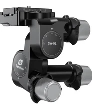 Leofoto GW-01 Geared 3-Way Ball Head with Plate/Arca Swiss Compatible