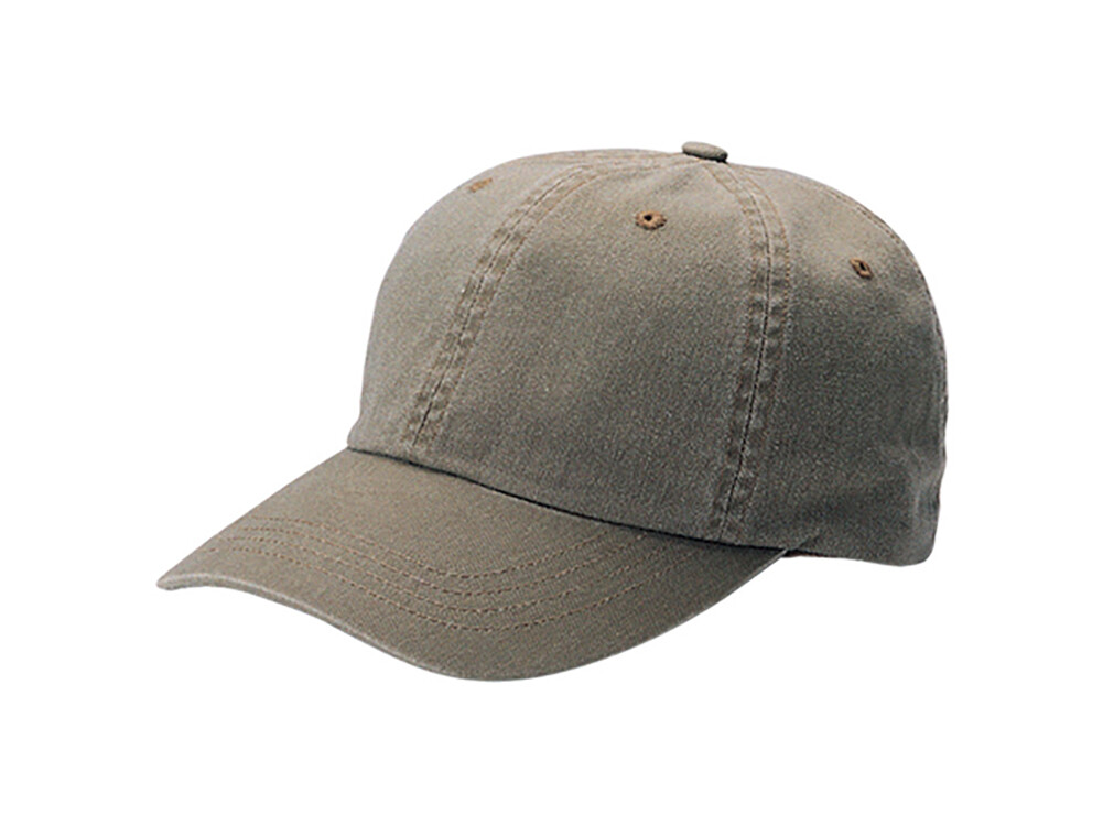 Low Profile Dyed Cotton Twill Cap - Olive | eBay