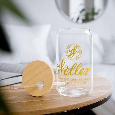 Weller Bourbon Sipper Glass, 16oz, Buffalo trace, blantons