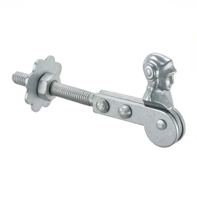 POLLMANN BAUBESCHLÄGE Klappladen-Feststeller Halter Frauenkopf mit metrischem Gewinde M10