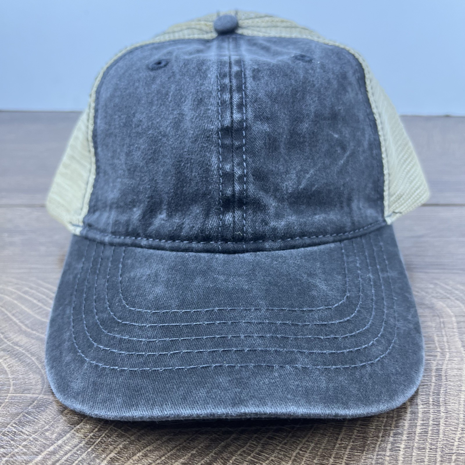 Gray Baseball Cap Hat Gray Cap Adjustable Hat Gra… - image 1