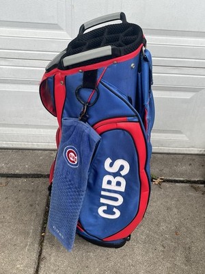 MLB Chicago Cubs 10 Way Clubhouse Golf Bag - Preowned