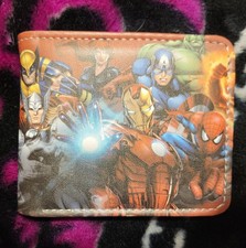 Marvel Characters Graphic Print Childrens Wallet NWOTS