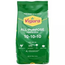 All Purpose Fertilizer 10-10-10  for Plants and Gardens 10 lb. 1.49 per gallon
