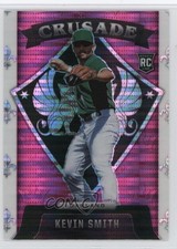 2022 Panini Chronicles Crusade Pink Pulsar Prizm Kevin Smith #13 rs2
