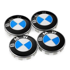 4x Radnabenkappen Felgendeckel Für BMW Nabendeckel 68mm Nabenkappe Radkappe