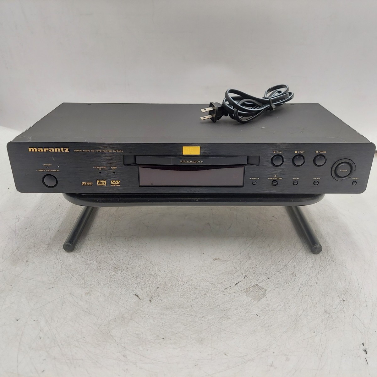 marantz DV-6400 SUPER AUDIO CD/DVD プレーヤー marantz DV 6400 Super Audio CD/DVD Player - YouTube