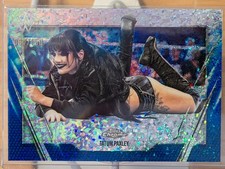 2026 Topps Chrome WWE Tatum Paxley Blue Mini Diamond Refractor /150