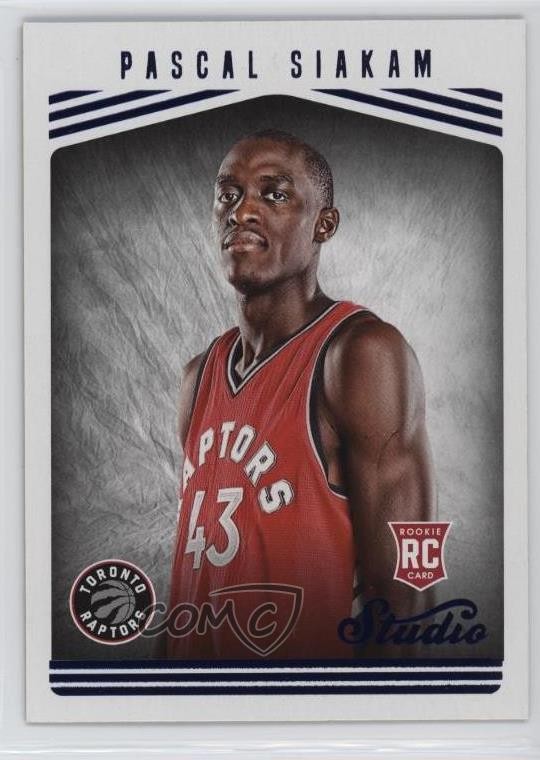 2016-17 Panini Studio Studio Edition Pascal Siakam #199 Rookie RC