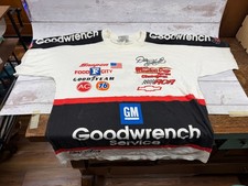 Dale Earnhardt 1990s White NASCAR #3 Shirt Size L