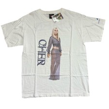 Vintage Cher Farewell Tour 2003 T-Shirt White Size Large Winterland