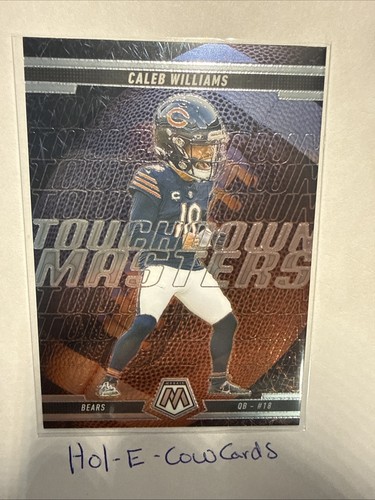 Caleb Williams 2025 Panini Mosaic Touchdown Masters Fat Head Insert Chicago Bear