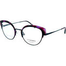 Koali Morel Women's Eyeglasses Plum/Black Cat Eye Full Rim Camelia 20066K PN04
