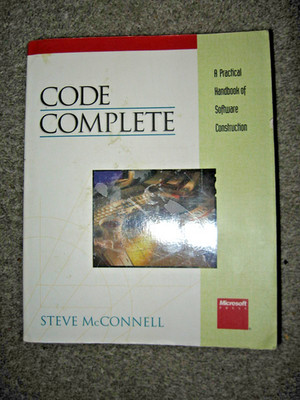 Code Complete - Steve McConnell, 1556154844, paperback