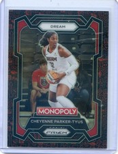 2024 Panini Monopoly Prizm WNBA CHEYENNE PARKER-TYUS #21 RED CLASSIC ICONS PRIZM