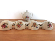 Puppengeschirr * Kindergeschirr alt antik Porzellan 12 Teile *Streublumen