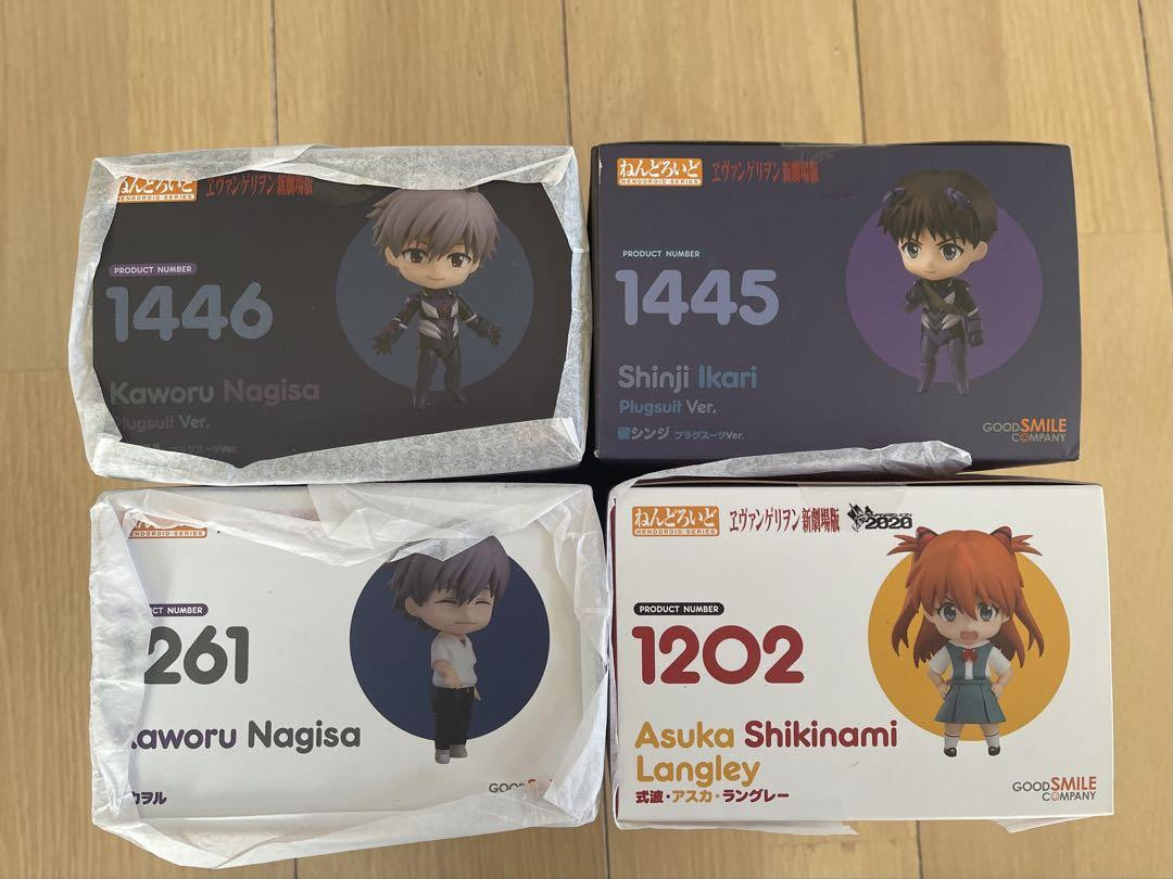 NENDOROID Asuka ＆ Shinji ＆ Kaworu×2 【公式通販】