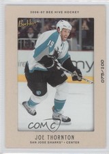 2006-07 Upper Deck Bee Hive Matte 75/100 Joe Thornton #15 HOF 4f1