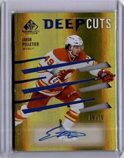 Jakob Pelletier  Deep Cuts Rookie Auto /75 2023-24 SP Game Used #DC-20 [G777]
