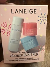Laneige Sephora Beauty Insider Moisturizer Set Cream Skin Water Bank Lip Mask
