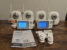 Vtech Safe  Sound Video Baby Monitor w/Adjustable Camera VM321 VM321-2 Bundle  