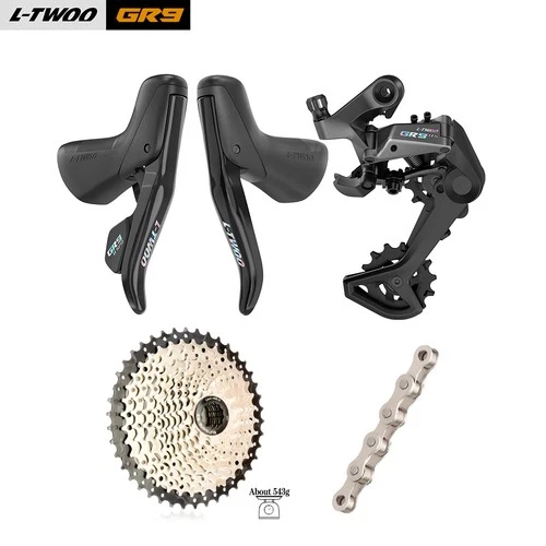 LTWOO GR9 1x11 Speed Gravel Bike Groupset Shifters Derailleur Chain Cassette