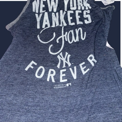 Camiseta sin mangas MLB auténtica de los New York Yankees Fan Racer espalda niñas talla XL 16 - Imagen 5 de 5
