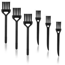 6 Pcs Mini Keyboard Cleaning Brushes Computer Brush Portable Black