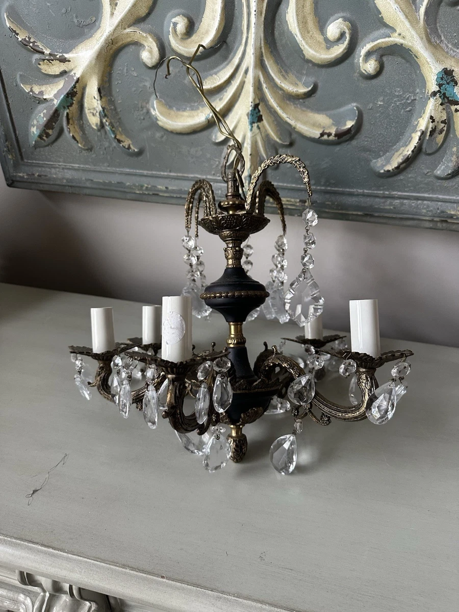 Las mejores ofertas en Vintage Original Crystal Chandeliers | eBay
