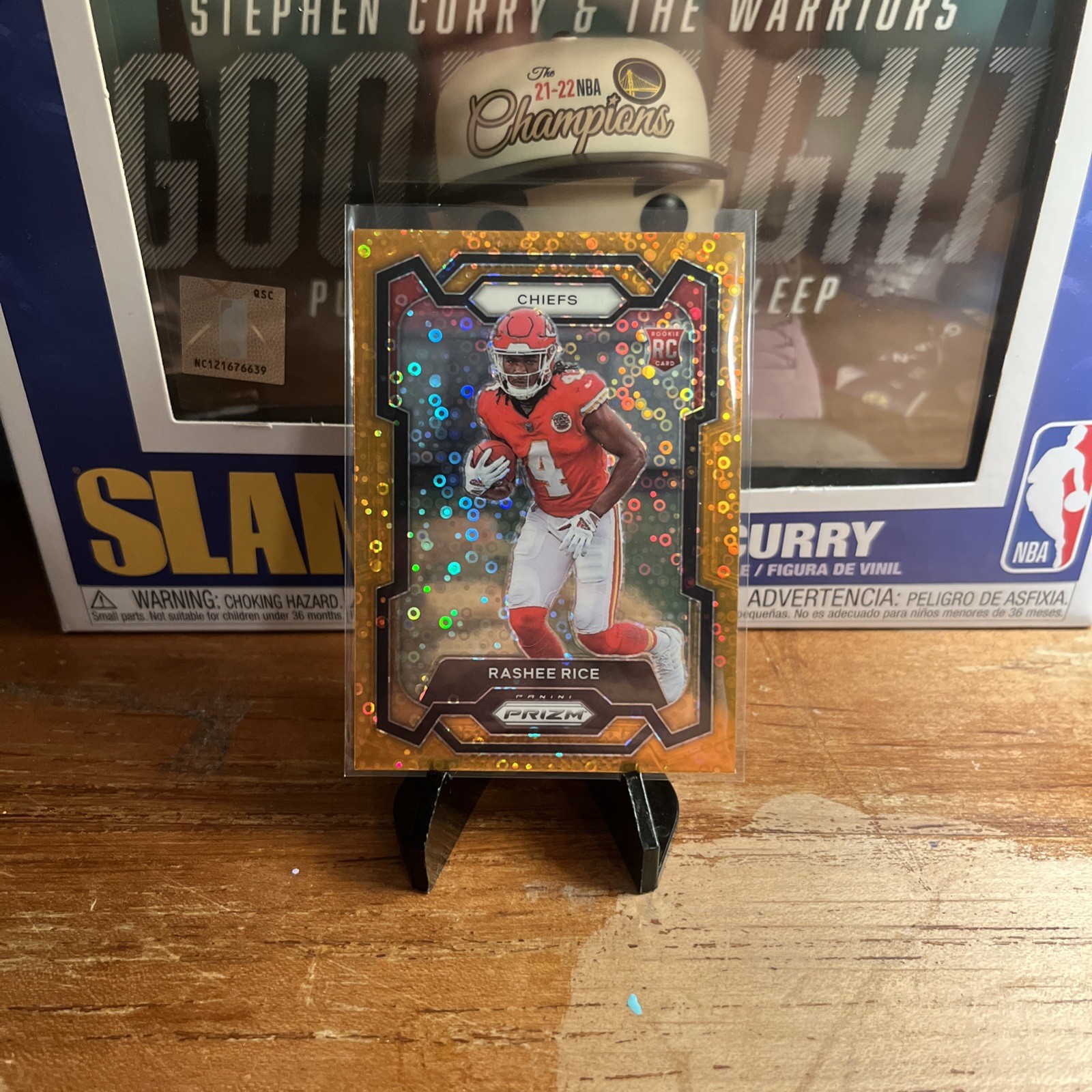 Rashee Rice RC Orange Disco Prizm 2023 Panini Prizm #350 Rookie Card Football 