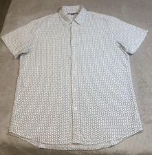 Michael Kors Mens M White/Black Geometric Pri...