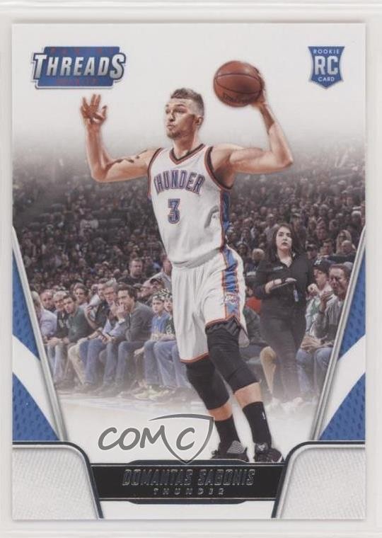 2016-17 Panini Threads Rookies Domantas Sabonis #151 06e0