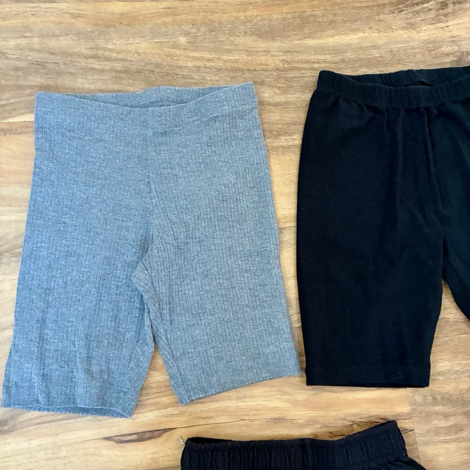 Lote de 5 Pantalones Cortos Niñas Talla M 7/8 Antiguo Azul Marino, Cat & Jack, Clase de Arte, Paquete Hanes Foto 2 de 4