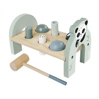 Eichhorn Klopfbank Panda 23 X 12,5 X 14,5 Cm Aus Holz Motorikspielzeug