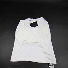 adidas Techfit Padded Compression Top Men's White New with Tags